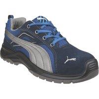 Puma Omni Sky Low Size 10.5 Blue Steel Toe Cap Safety Trainers (327XG)