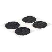 Velcro Brand Black Heavy Duty Stick-On Coins 6 Pieces (32960)