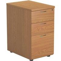 TC Group Essentials 3-Drawer Desk Pedestal Nova Oak 404mm x 600mm x 730mm (329TT)