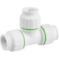 Flomasta Plastic Push-Fit Equal Tee 22mm (330HY)