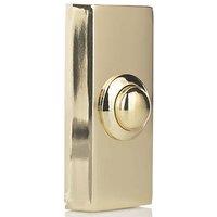 Byron DBW-21027 Wired Bell Push Brass (330KW)