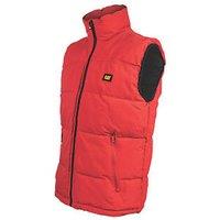 CAT Arctic Zone Body Warmer Hot Red Small 36-38" Chest (330VF)