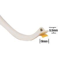 Stormguard EPDM Rubber P Strip White 20m (33145)