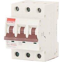 Contactum Defender 32A TP C Curve 3-Phase MCB (331HA)