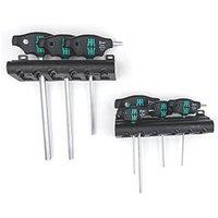 Wera 454 HF Metric T-Handle Screwdriver Set 7 Pieces (331PK)