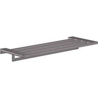Hansgrohe AddStoris Towel Rack & Holder Brushed Black Chrome 648mm x 248mm x 72mm (331VH)