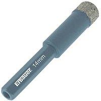 Erbauer Hex Shank Diamond Tile Drill Bit 14mm x 80mm (3321V)