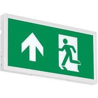 Aurora Maintained or Non-Maintained Emergency LED Wall-Mounted Slim Exit Box with Up, Down, Left & Right Arrow 3W 42lm (332PG)