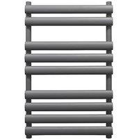 Towelrads 800mm x 500mm 1321BTU Anthracite Flat Designer Towel Radiator (332RY)