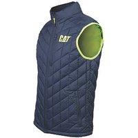 CAT Insulated Body Warmer Detroit Blue Medium 38-40" Chest (332VG)