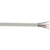 Prysmian 6243YH Grey 1mm 3-Core & Earth Cable 25m Coil (33309)