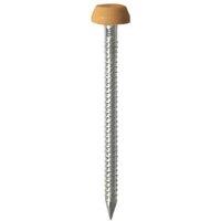 Timco Polymer-Headed Pins Oak 6.4mm x 30mm 0.22kg Pack (333KF)