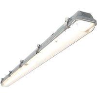4lite Tornado Single 4ft LED Non-Corrosive Batten Fitting 20W 2088lm 230V (333PG)