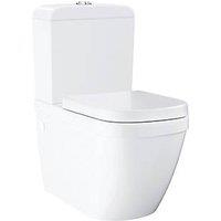 Grohe EURO Ceramic Soft-Close Close Coupled Toilet Dual-Flush 6Ltr (333RV)