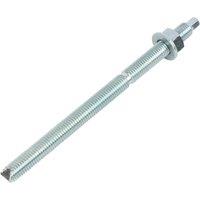 Rawlplug Zinc-Plated Steel Threaded Rods M12 x 190mm 10 Pack (333VA)