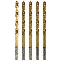 Erbauer Straight Shank Metal Drill Bits 1.5mm x 40mm 5 Pack (33492)