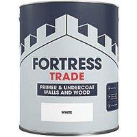 Fortress Trade 2.5Ltr White Matt Interior & Exterior Multi Surface Primer Undercoat (334JM)