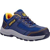 CAT Elmore Low Size 9 Navy Steel Toe Cap Safety Trainers (334PR)