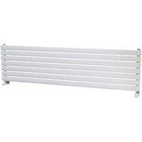 Ximax Fortuna 410mm x 1500mm 2300BTU White Horizontal Designer Radiator (334TR)