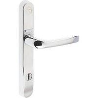 Mila ProSecure Enhanced Security Type B Door Handle Pair Polished Chrome (33558)