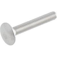 Easyfix Threaded Coach Bolts A2 Stainless Steel M8 x 50mm 10 Pack (3357T)