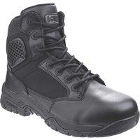 Magnum Strike Force 6.0 WP Uniform Size 5 Black Waterproof Occupational Work Boots (336XT)