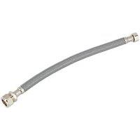 Flomasta Straight Flexible Compression Hose 15mm x 3/8" x 300mm (337FA)