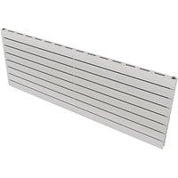 Ximax Oceanus Slimline Duplex Deluxe 595mm x 1600mm 5010BTU White Horizontal Designer Radiator (337TR)