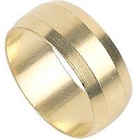 Flomasta Brass Compression Olives 15mm 100 Pack (33815)
