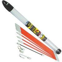 C.K Mighty Rod 6mm Flexible Cable Rod Set 3.3m 14 Pieces (3386T)
