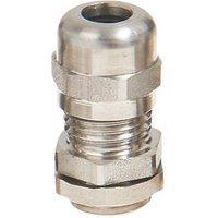 Schneider Electric 304L Stainless Steel Cable Glands M32 Grey 2 Pack (338HV)