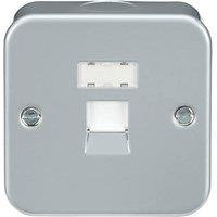 Knightsbridge 1-Gang RJ45 Ethernet Socket Grey (338VR)