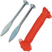 Spear & Jackson Line & Pins Red 30m (33964)
