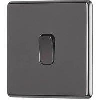 Arlec 10A 1-Gang 2-Way Light Switch Black Nickel (339RU)
