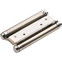 Smith & Locke Polished Chrome Double Action Sprung Hinge 150mm x 85mm (339TE)