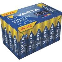 Varta Longlife Power AA 1.5V Alkaline Batteries 24 Pack (339YW)