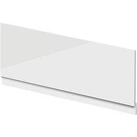 Highlife Bathrooms Halite Adjustable Front Bath Panel 1900mm Gloss White 2 Pieces (340HL)