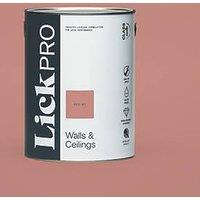 LickPro Max+ 5Ltr Red 03 Eggshell Emulsion Paint (340JY)