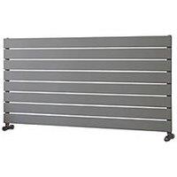 Ximax Oceanus 595mm x 1200mm 2597BTU Silver Horizontal Designer Radiator (340TR)
