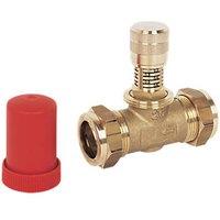 Honeywell Home Straight Auto Bypass Valve 22mm (34127)