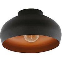 Eglo Mogano 2 Ceiling Light Black/Copper (341PL)