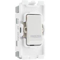 British General Nexus 800 Grid 20A Grid DP Freezer Switch White (341RF)