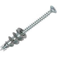 Spit Driva TF27 Countersunk Plasterboard Fixings Metal 50mm 100 Pack (34215)