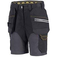 Site Kilani Womens Shorts Black/Grey Size 12 (342KC)