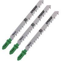 Erbauer Wood Jigsaw Blades 100mm 3 Piece Set (342PH)