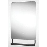 Sensio Harbour Rectangular Illuminated Bathroom Mirror & Shelf With 3276lm LED Light 500mm x 790mm (342PL)