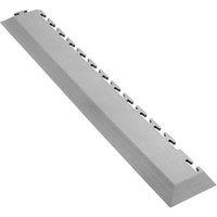 Ecotile E500/7 Interlocking Corner Edge Ramps Light Grey 590mm x 90mm 2 Pack (342RV)