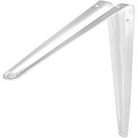 Essentials London Shelf Brackets White 125mm x 100mm 20 Pack (342VJ)
