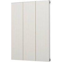 Ignite 600mm x 418mm 1527BTU White Vertical Designer Radiator (3434F)