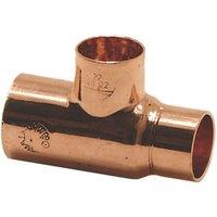 Endex Copper End Feed Reducing Tee 22mm x 15mm x 15mm (3437G)